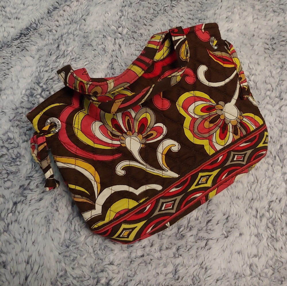 Vera Bradley Puccini Sherry Handbag